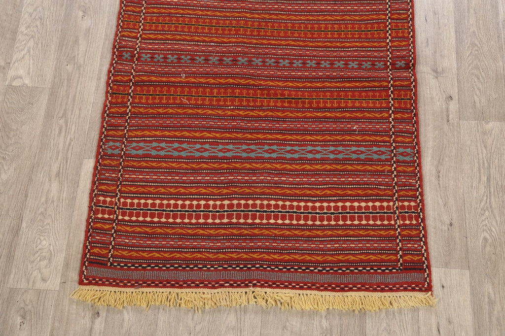 Striped Kilim Persian Area Rug 3x5