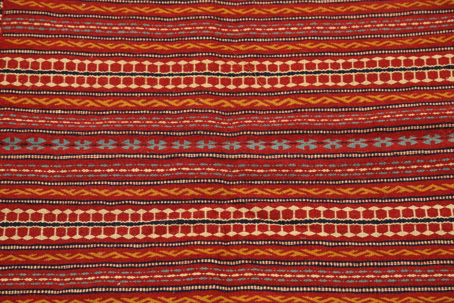 Striped Kilim Persian Area Rug 3x5