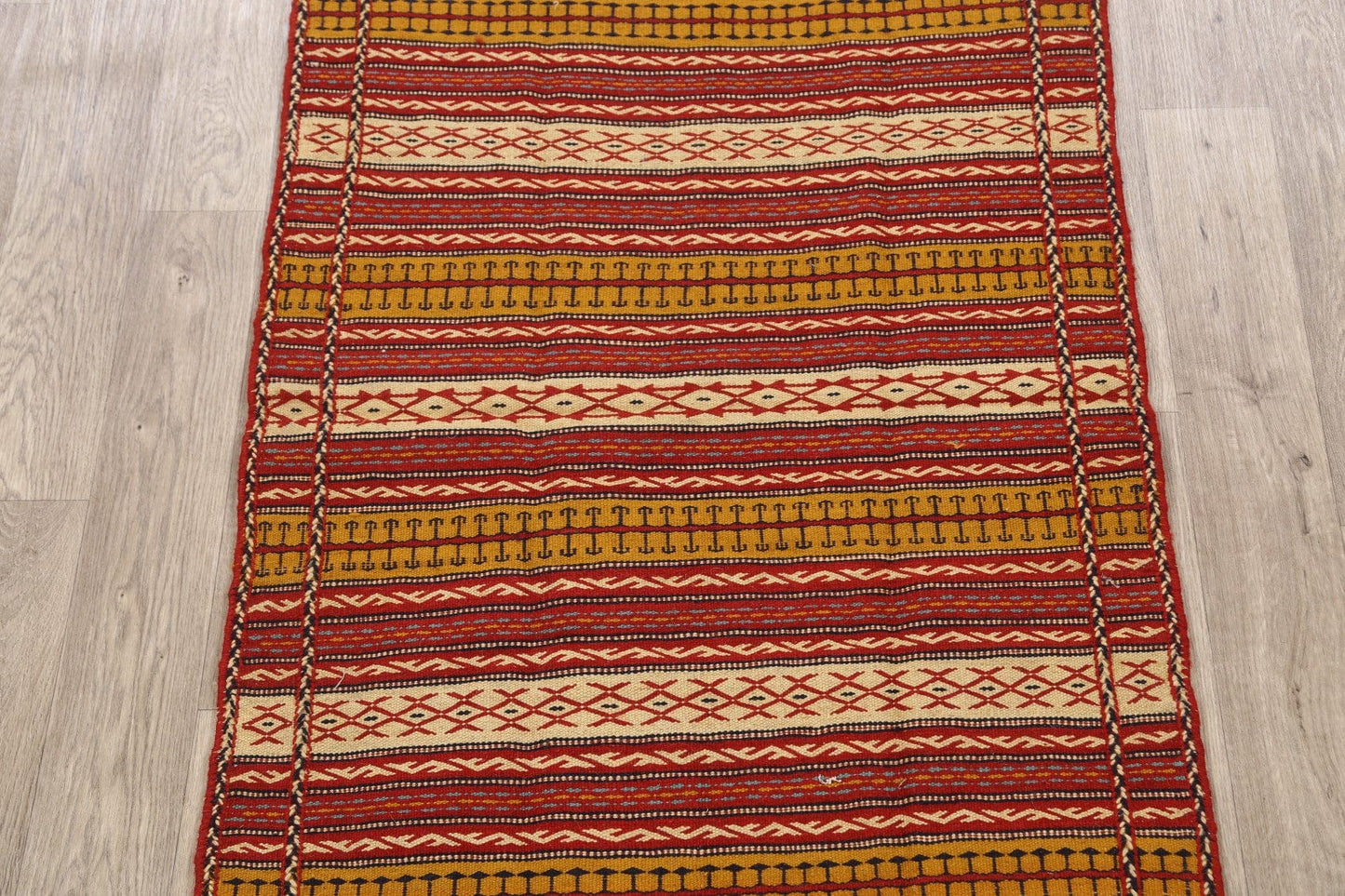 Geometric Kilim Persian Area Rug 3x5