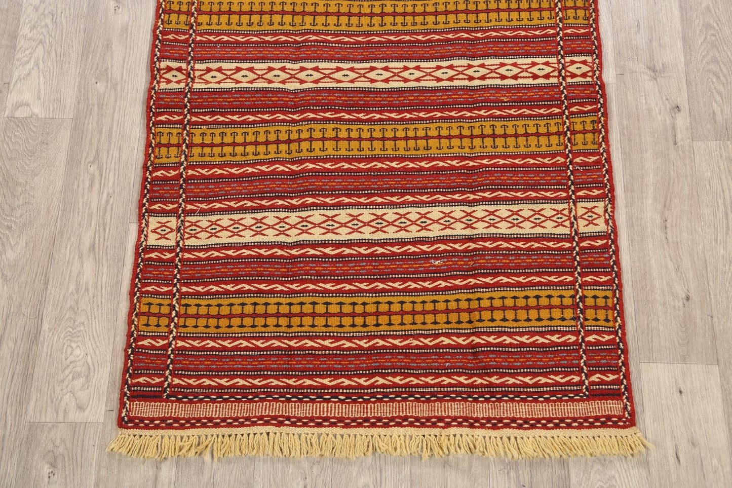 Geometric Kilim Persian Area Rug 3x5