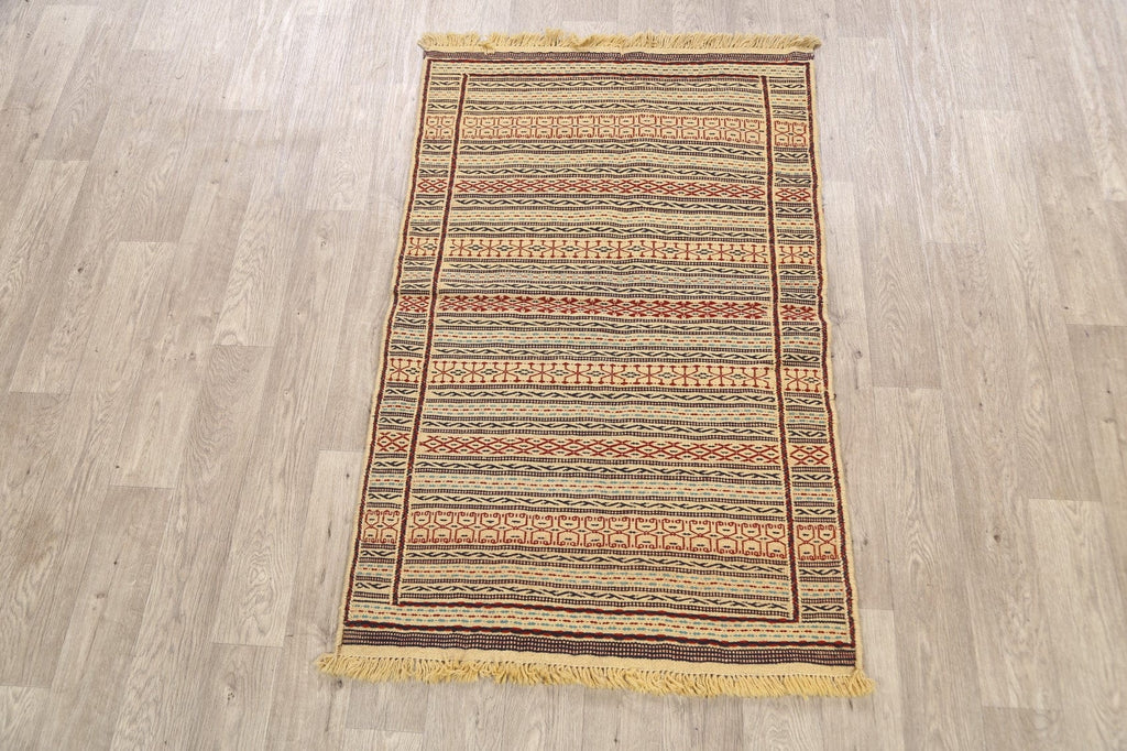 Geometric Kilim Persian Area Rug 3x5