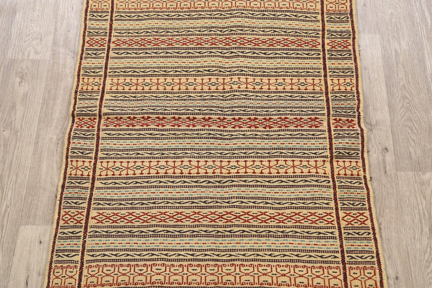 Geometric Kilim Persian Area Rug 3x5