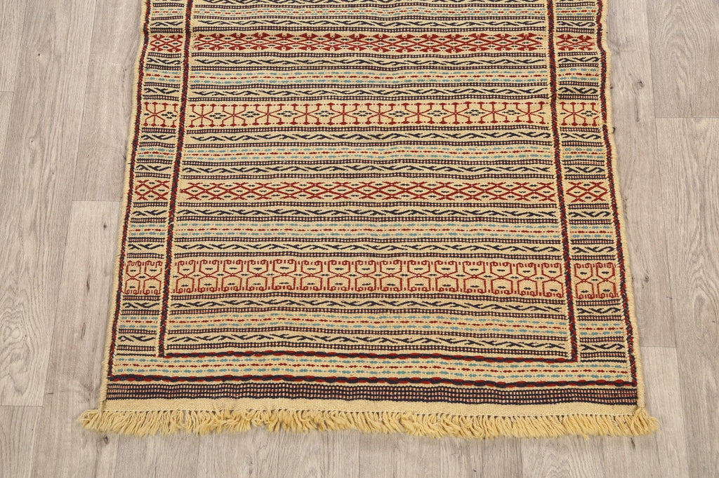 Geometric Kilim Persian Area Rug 3x5