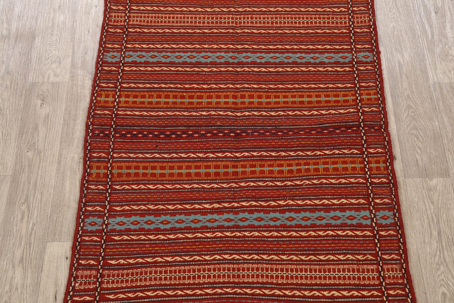 Striped Kilim Persian Area Rug 3x5