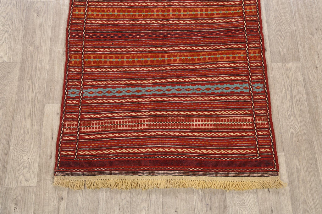 Striped Kilim Persian Area Rug 3x5