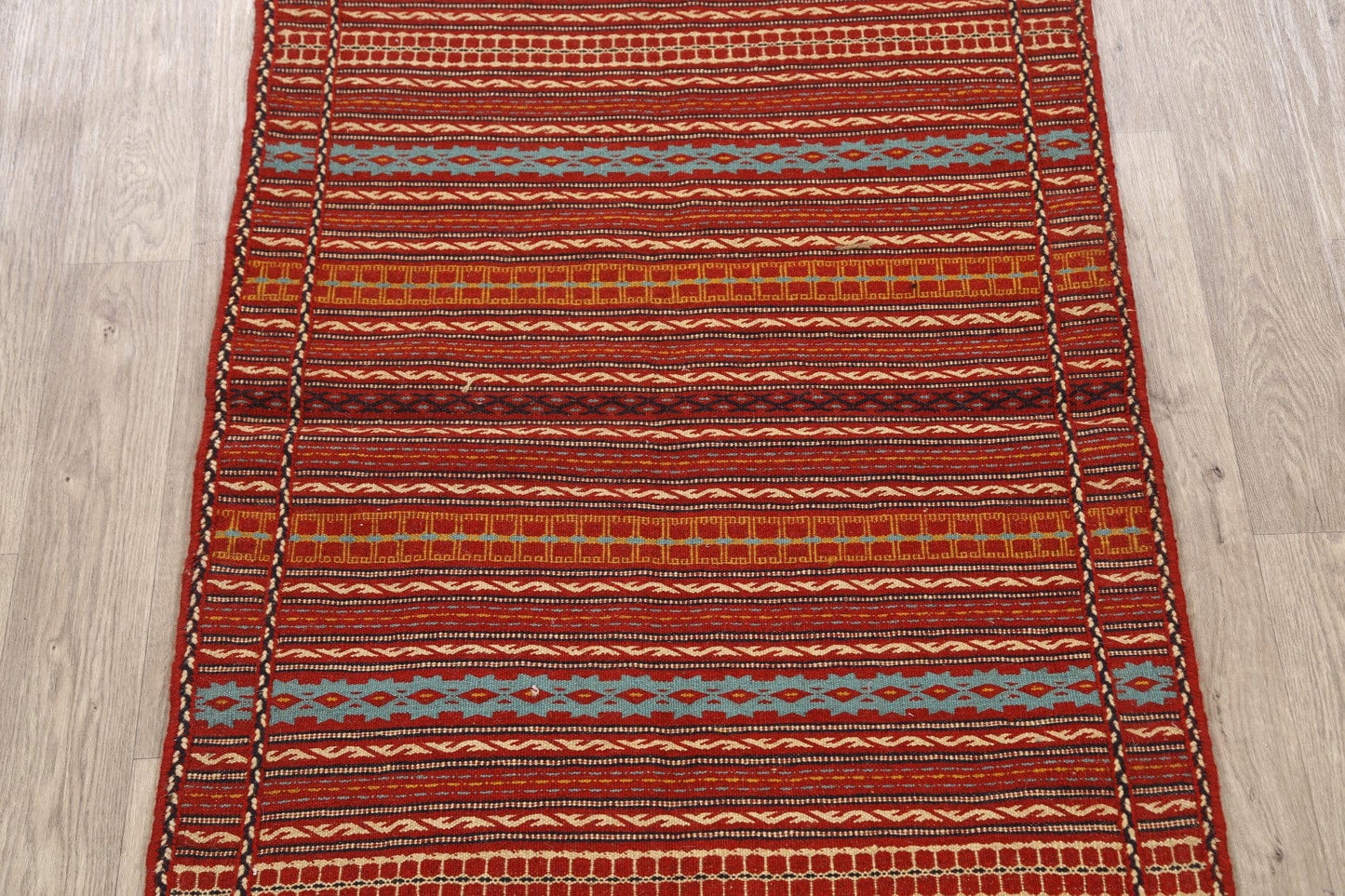 Geometric Kilim Persian Area Rug 3x5