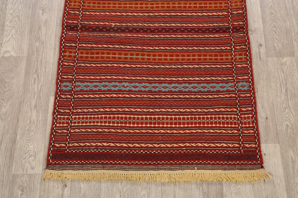 Geometric Kilim Persian Area Rug 3x5