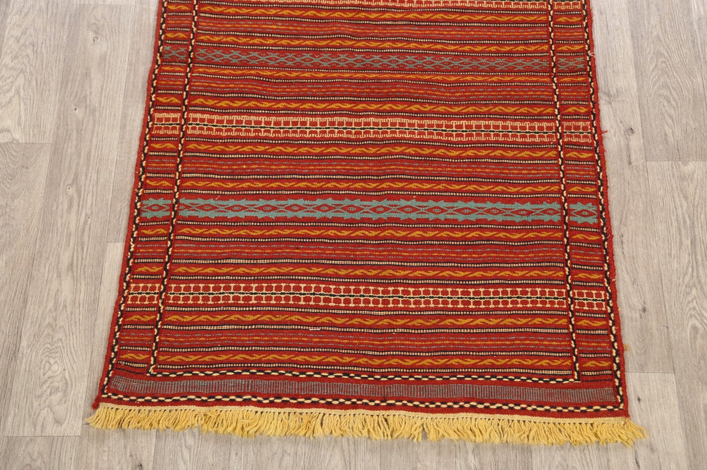 Striped Kilim Persian Area Rug 3x5