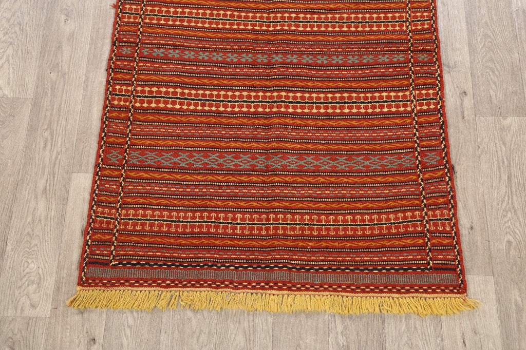 Striped Kilim Persian Area Rug 3x5