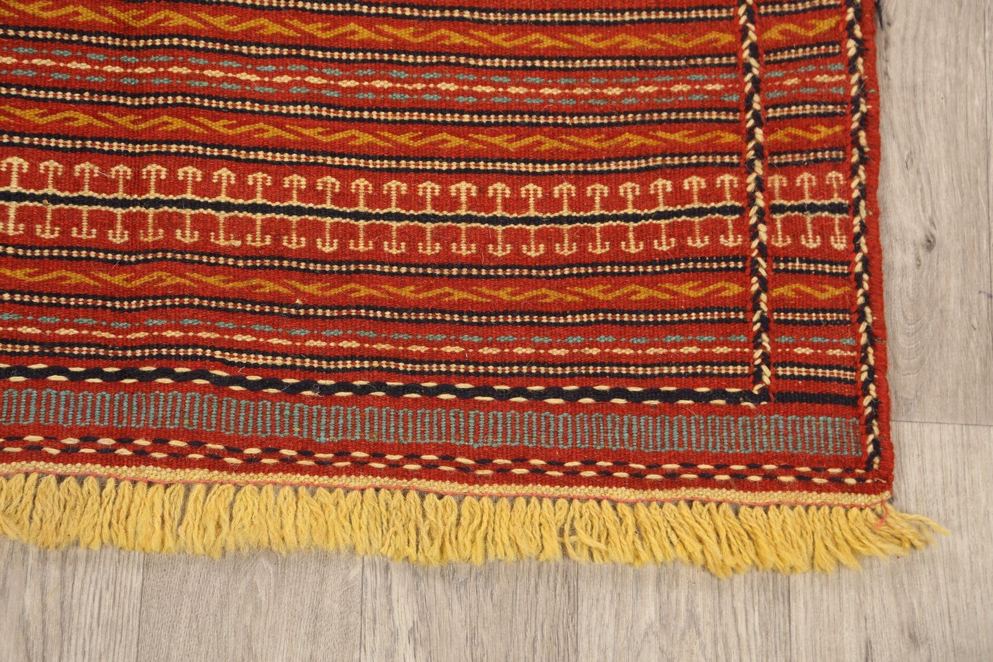 Striped Kilim Persian Area Rug 3x5