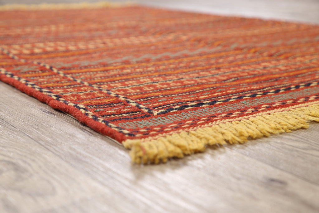 Striped Kilim Persian Area Rug 3x5