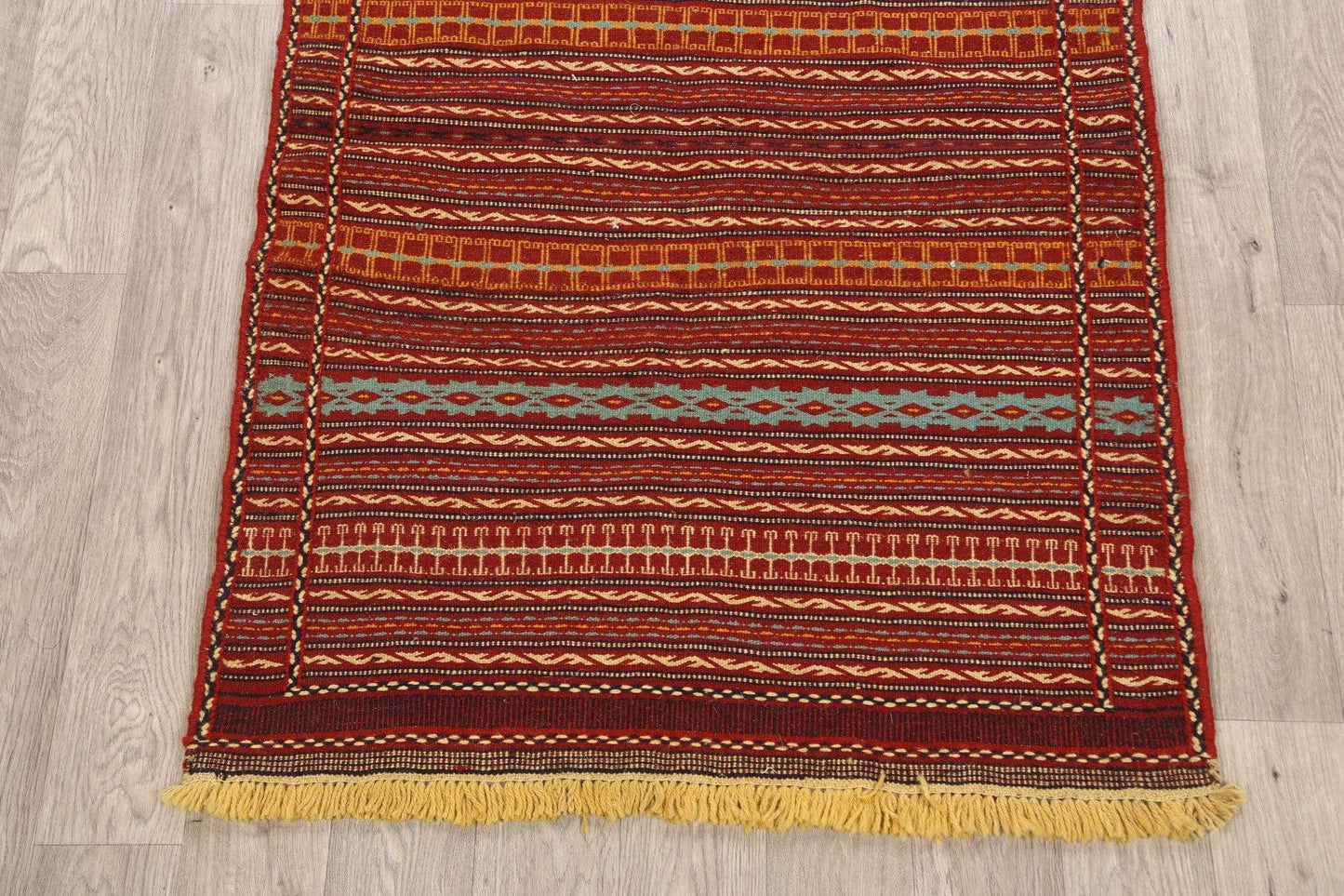 Striped Kilim Persian Area Rug 3x5