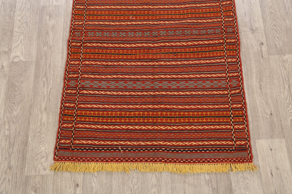 Striped Kilim Persian Area Rug 3x5