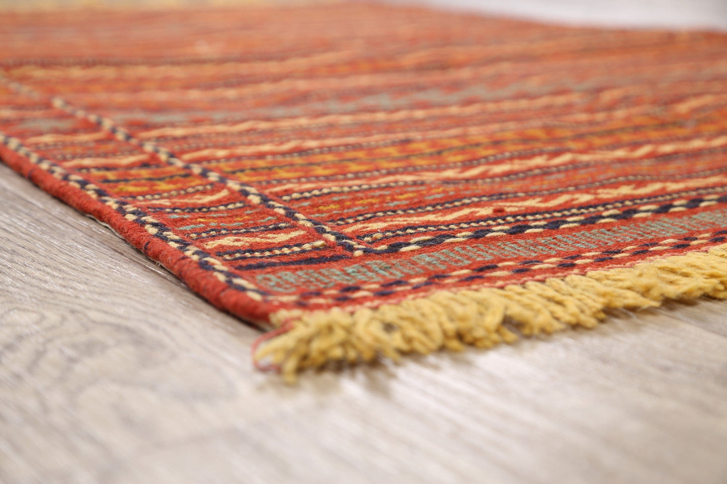 Striped Kilim Persian Area Rug 3x5