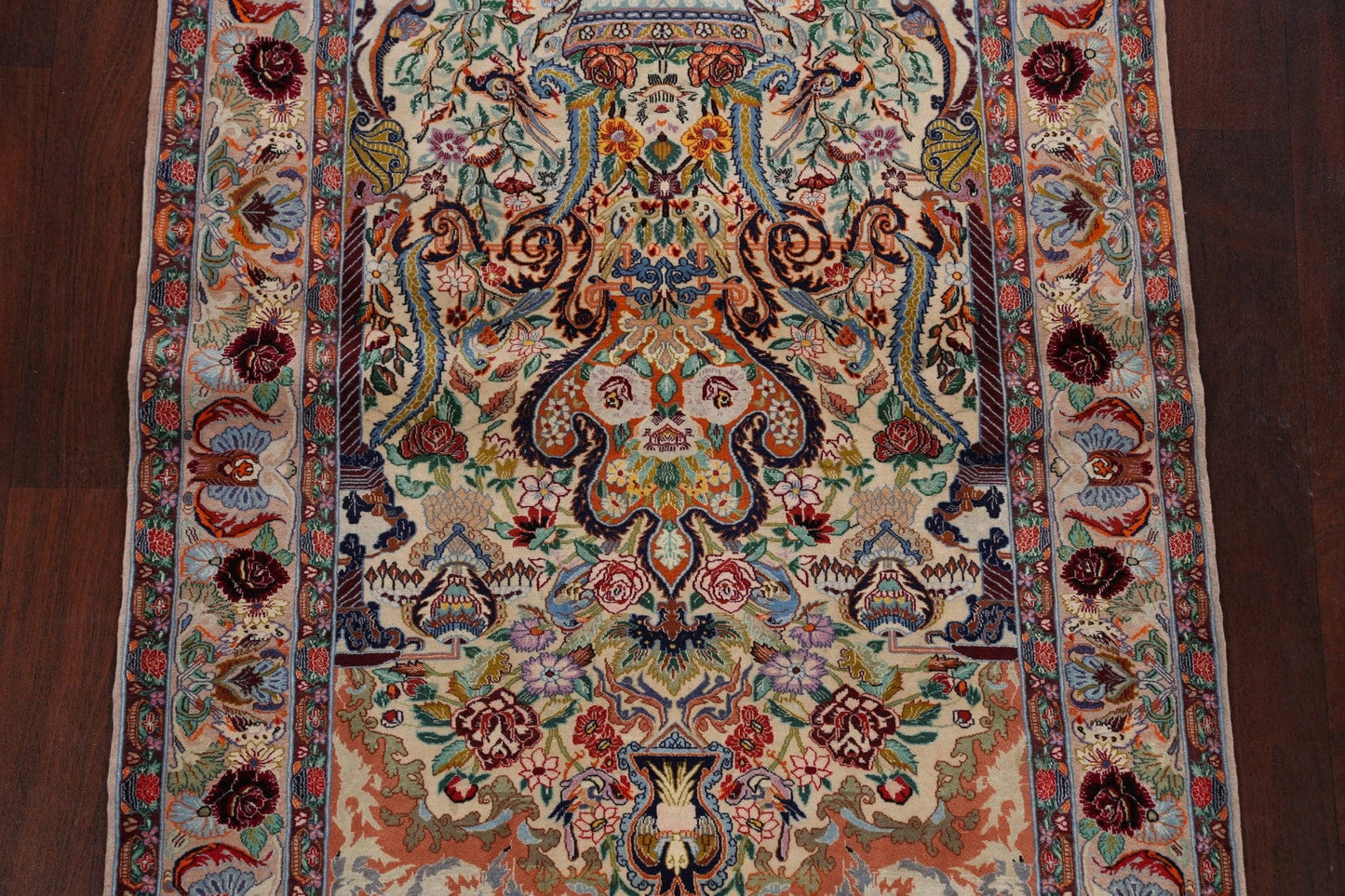 Masterpiece Silk Isfahan Persian Area Rug 4x6