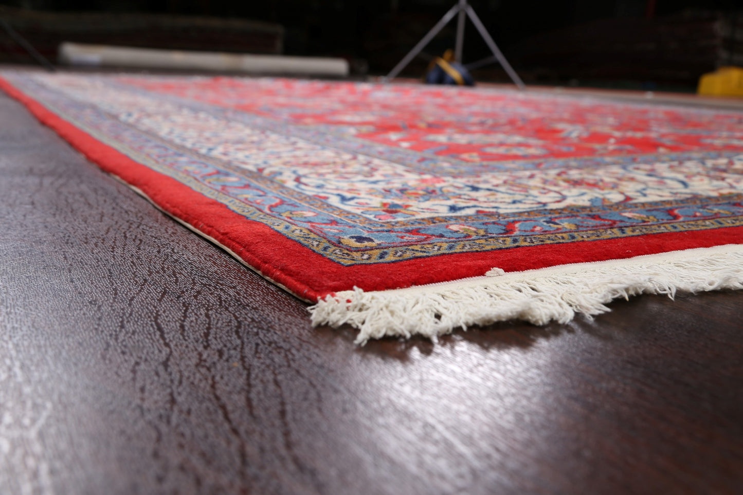 Floral Red Sarouk Persian Area Rug 10x13