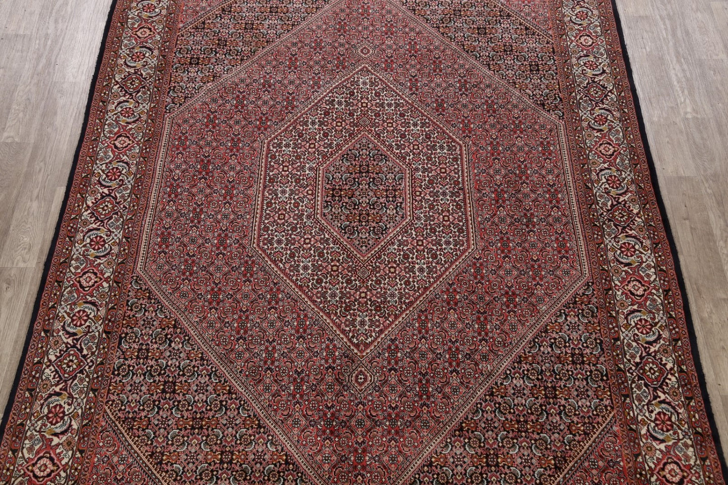 Geometric Bidjar Persian Area Rug 8x11