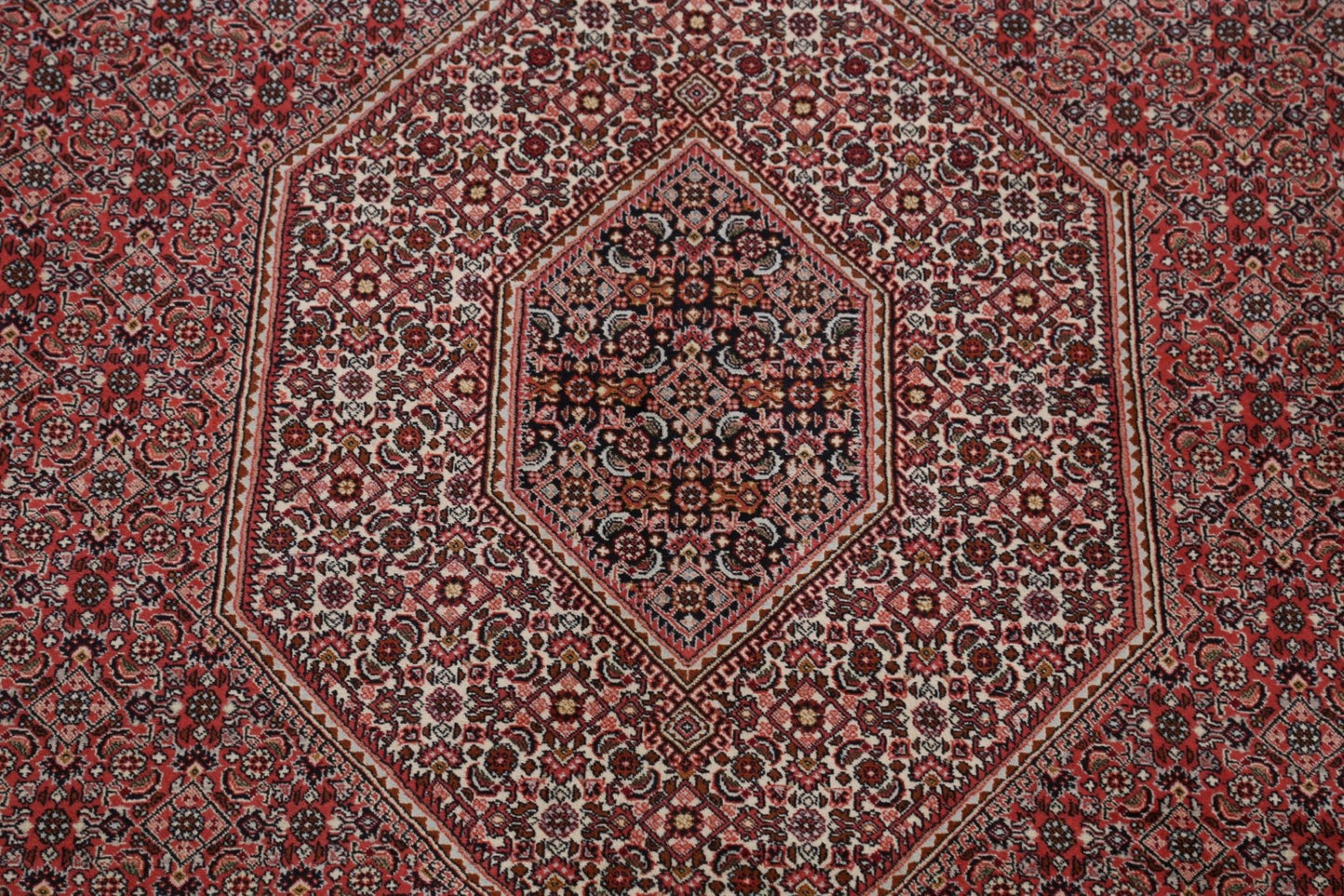 Geometric Bidjar Persian Area Rug 8x11