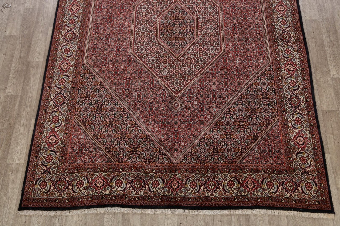 Geometric Bidjar Persian Area Rug 8x11