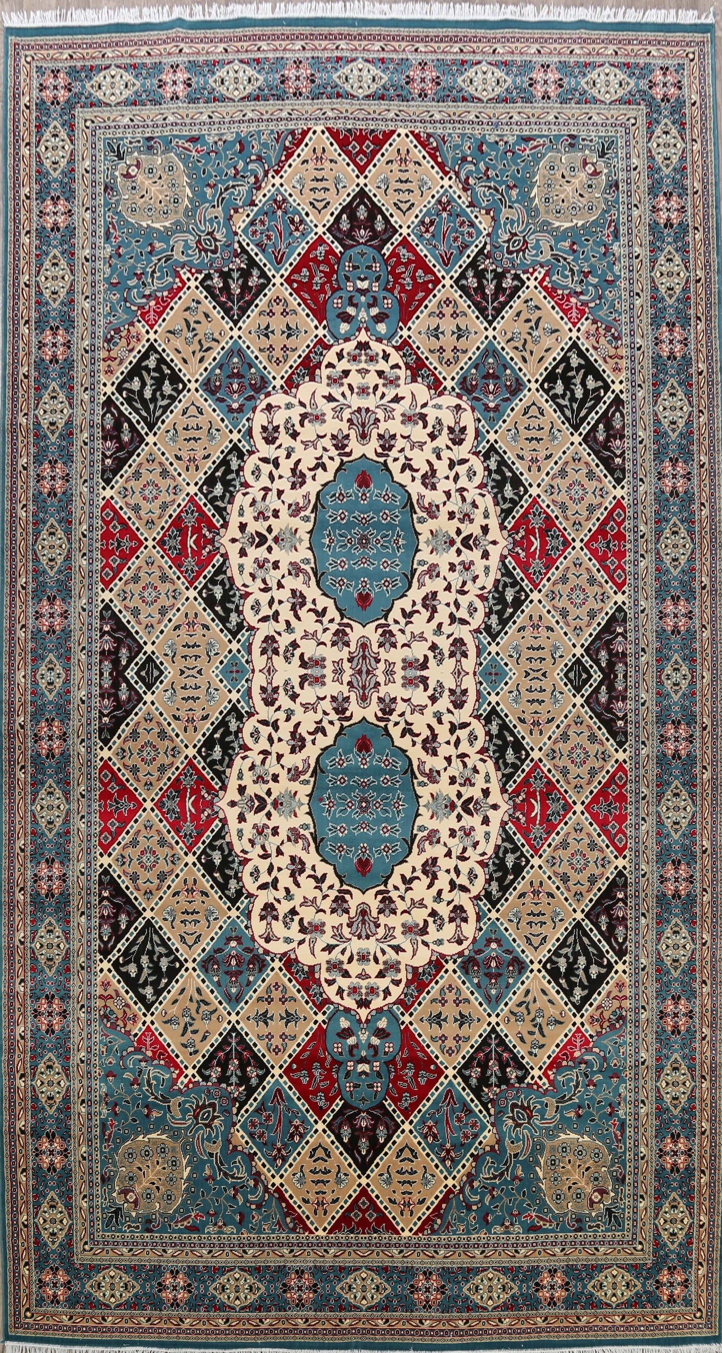 Geometric Turkish Large Rug 10x17