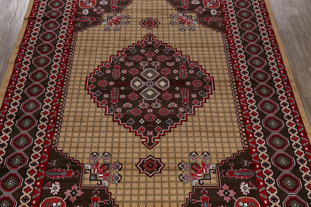 Geometric Aubusson Oriental Area Rug 10x13