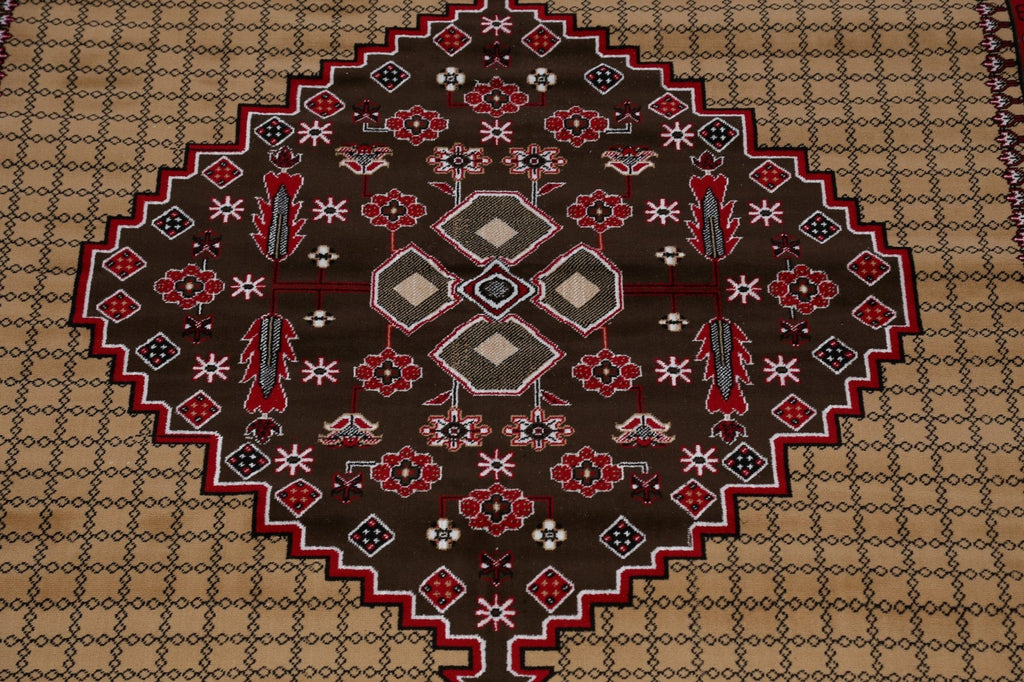 Geometric Aubusson Oriental Area Rug 10x13