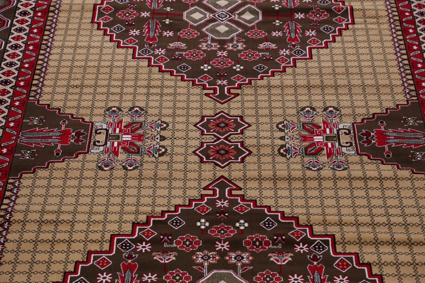 Geometric Aubusson Turkish Oriental Area Rug 10x20