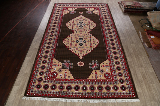 Geometric Aubusson Turkish Oriental Area Rug 10x17