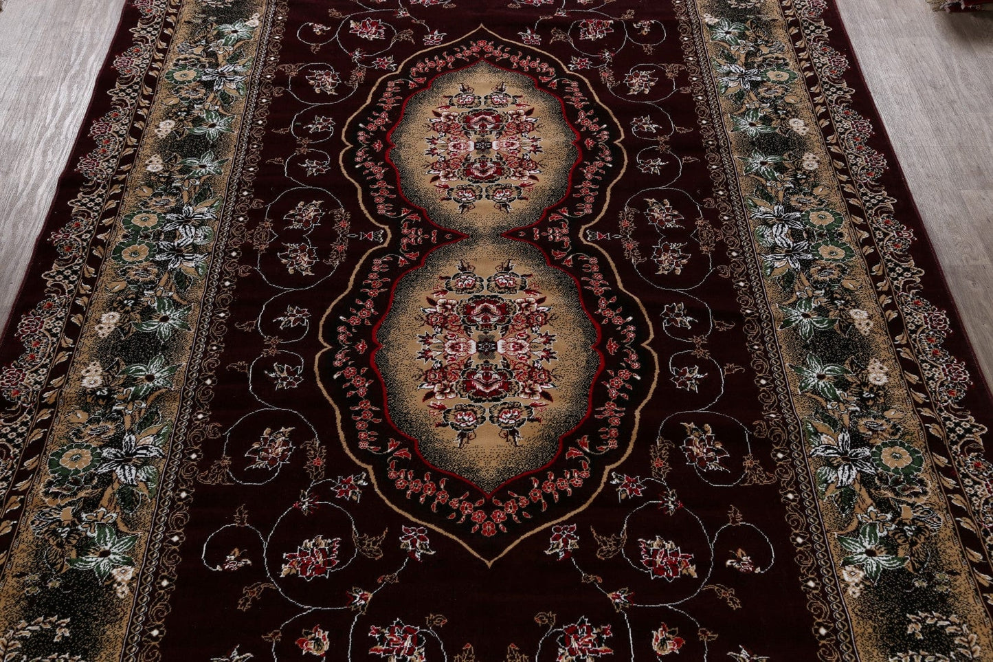 Floral Aubusson Turkish Oriental Area Rug 10x17