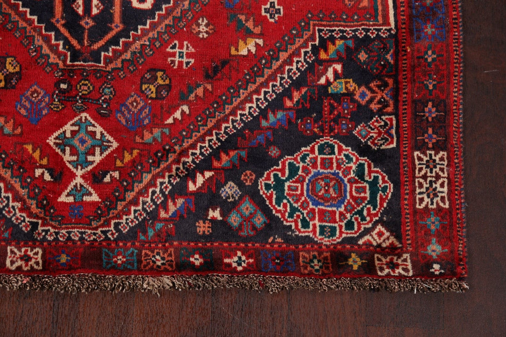 Antique Shiraz Persian Area Rug 4x6