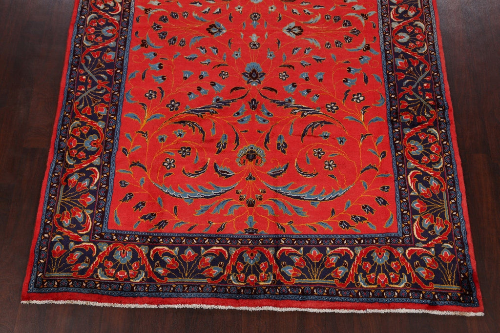 Floral Sultanabad Persian Area Rug 7x9