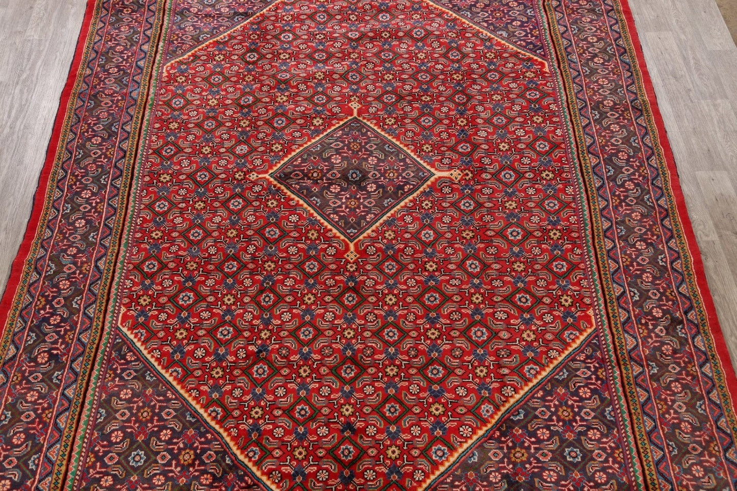 Geometric Mahal Persian Area Rug 10x13