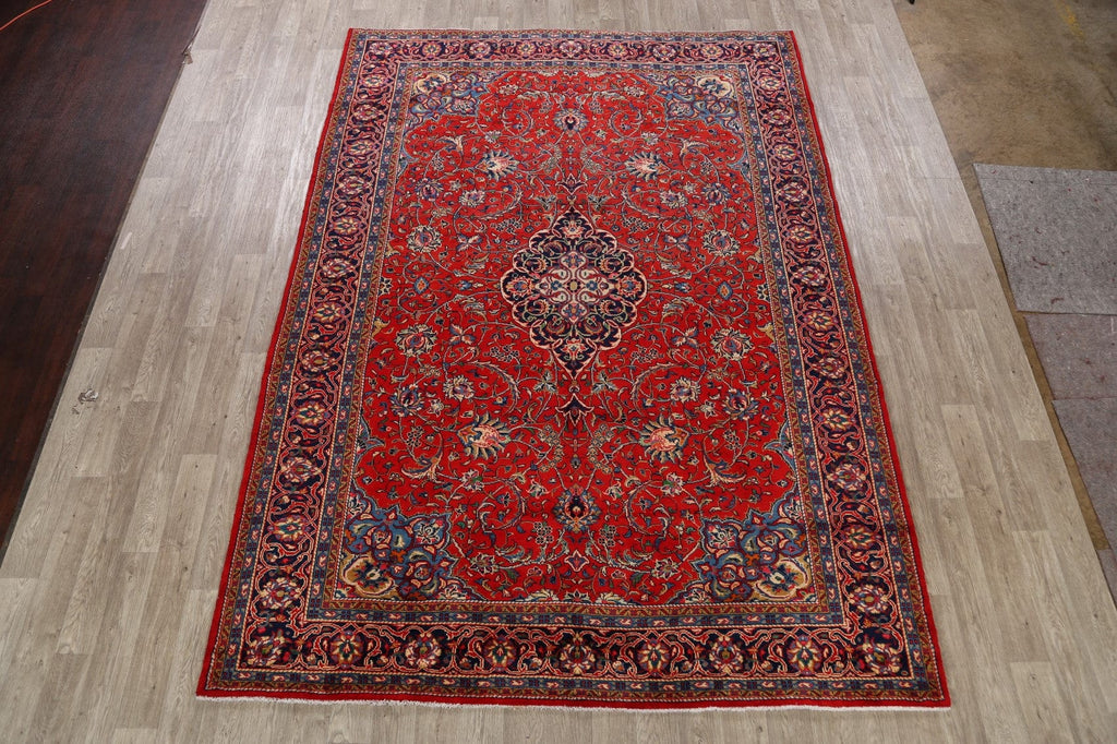 Floral Sarouk Persian Area Rug 8x12