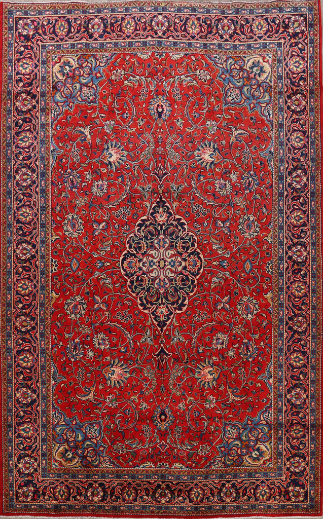 Floral Sarouk Persian Area Rug 8x12