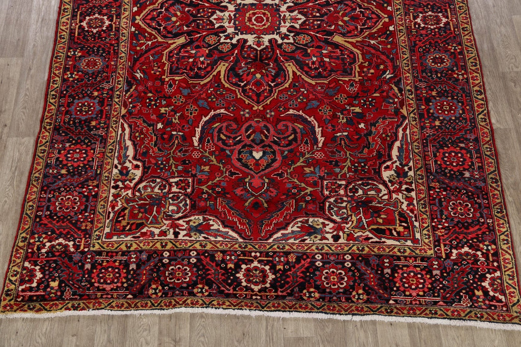 Red Heriz Persian Area Rug 8x11