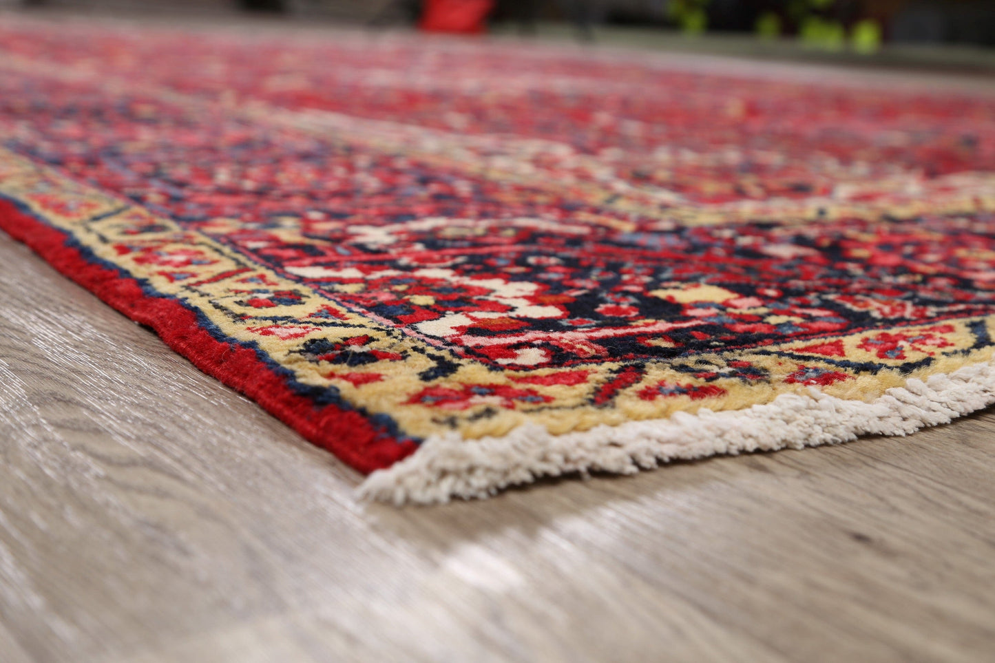 Red Heriz Persian Area Rug 8x11