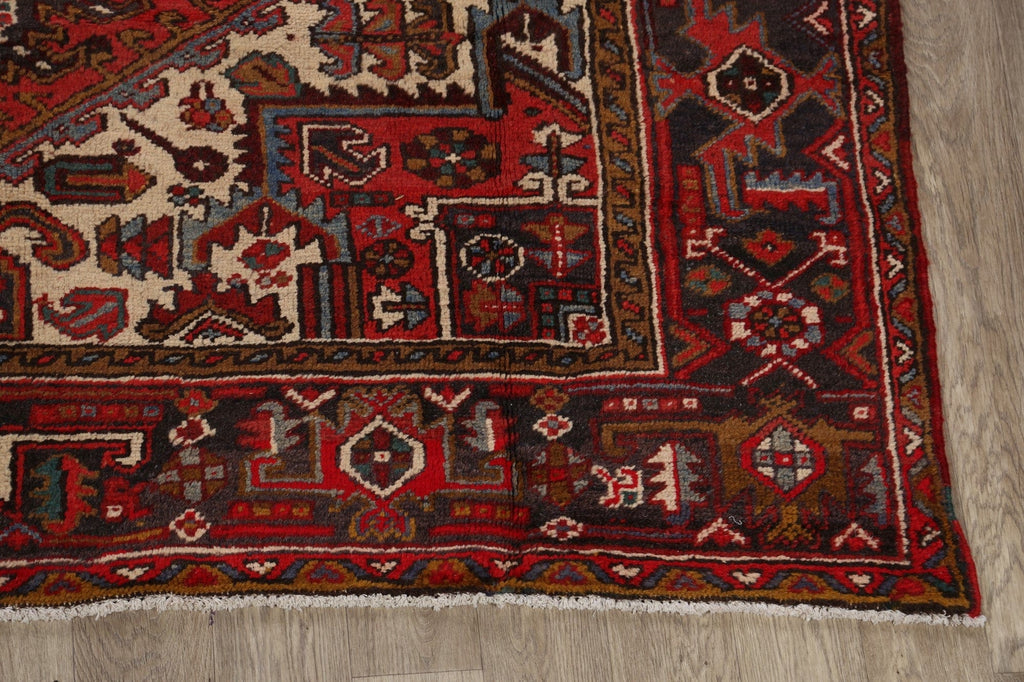 Red Heriz Persian Area Rug 8x12