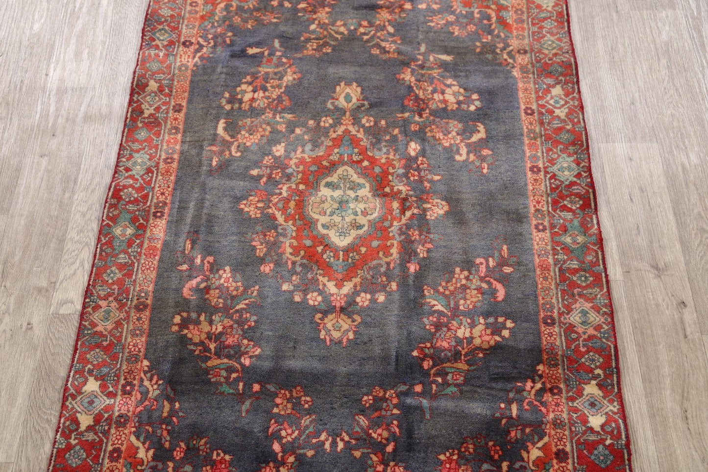 Floral Bidjar Persian Area Rug 4x7