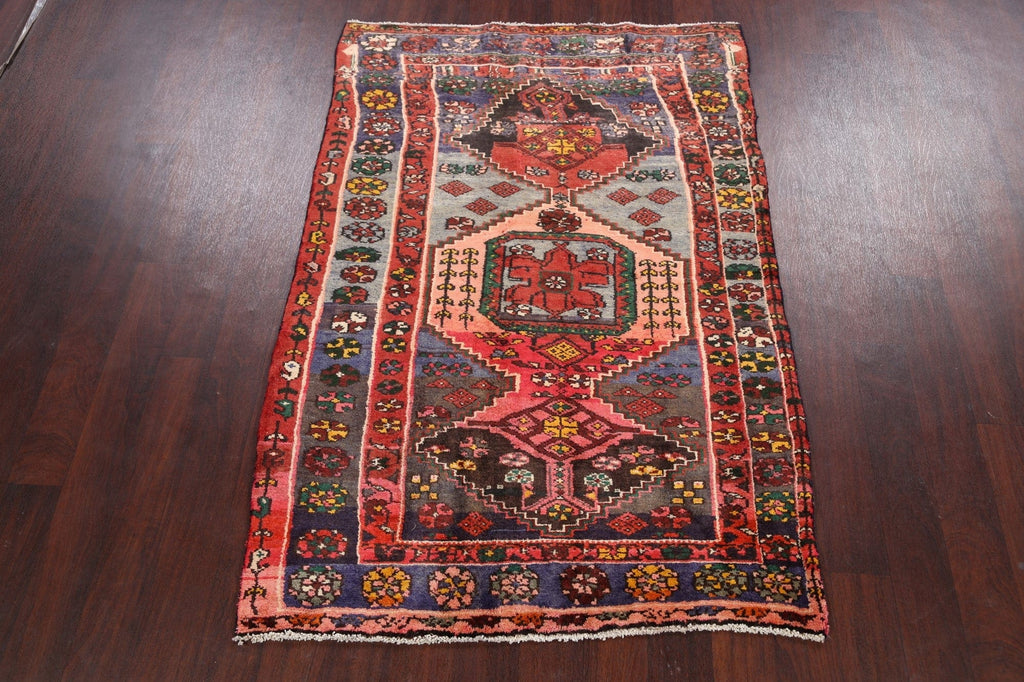 Geometric Malayer Persian Area Rug 4x6