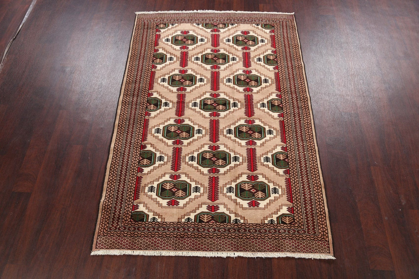 Geometric Bokhara Oriental Area Rug 4x6