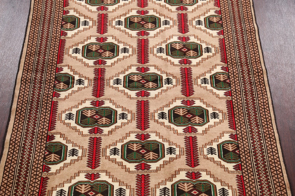 Geometric Bokhara Oriental Area Rug 4x6