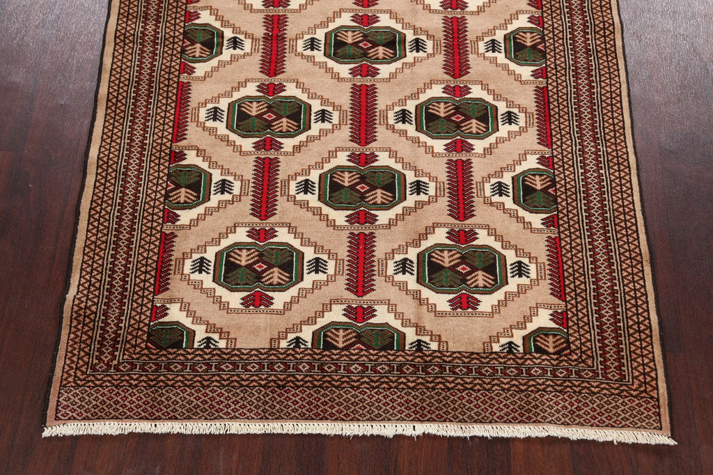 Geometric Bokhara Oriental Area Rug 4x6