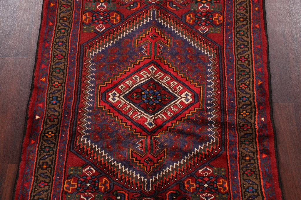 Tribal Hamedan Persian Area Rug 3x5