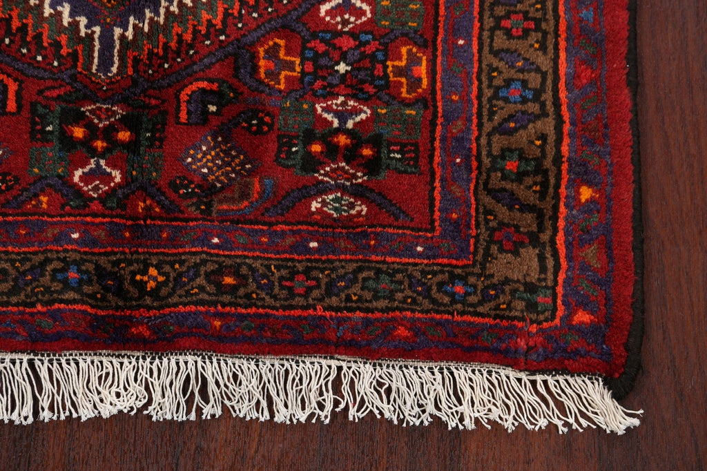 Tribal Hamedan Persian Area Rug 3x5