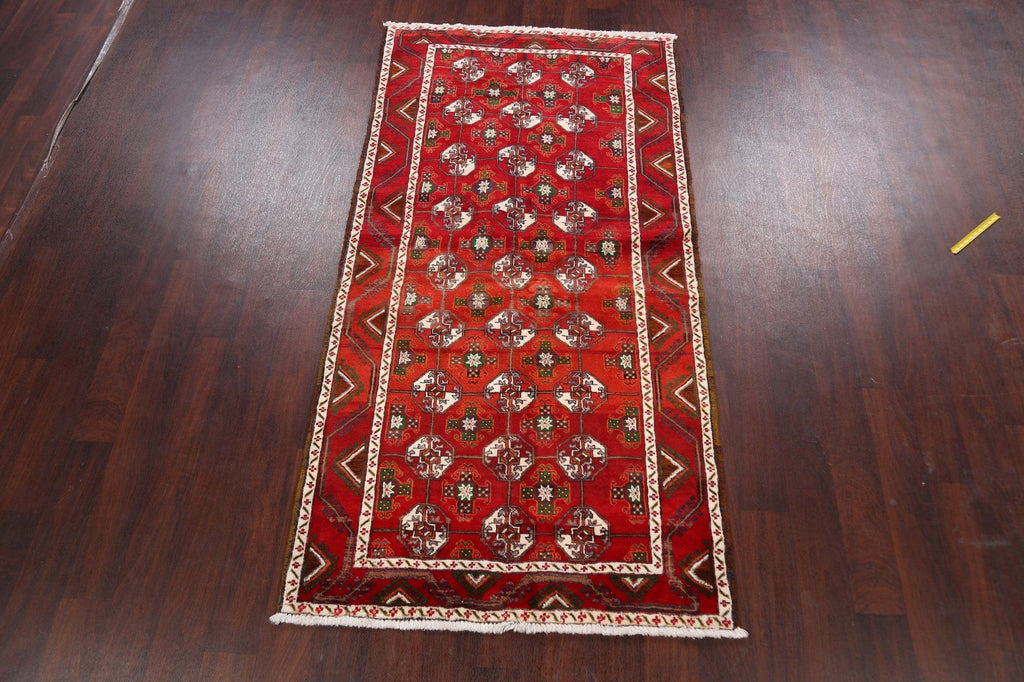 Geometric Turkoman Persian Area Rug 4x7