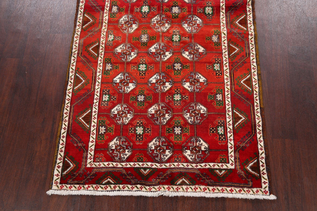 Geometric Turkoman Persian Area Rug 4x7