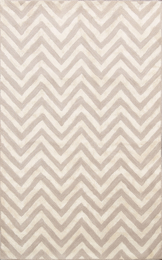 Modern Trellis Oriental Area Rug 4x6