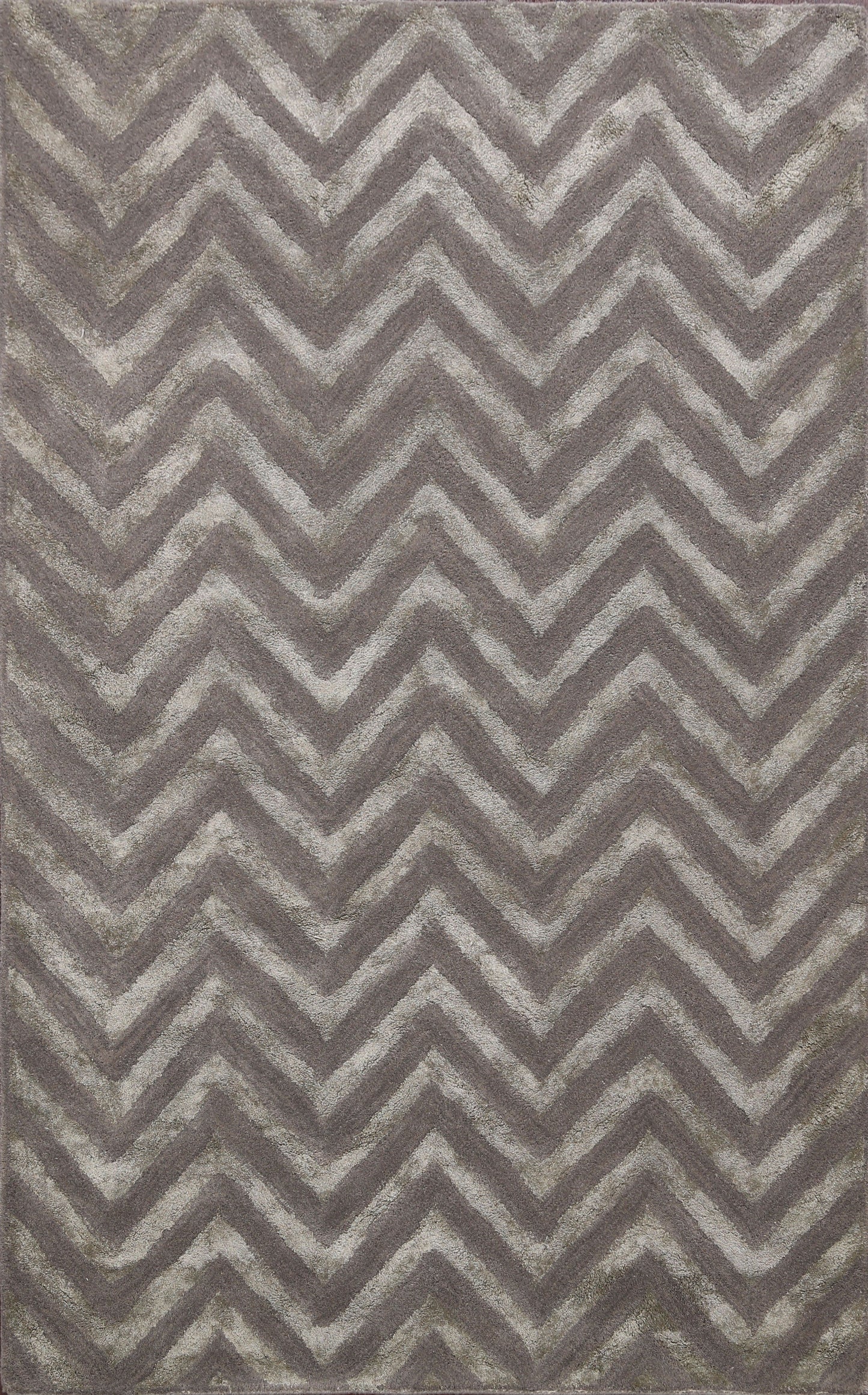 Modern Trellis Oriental Area Rug 4x6