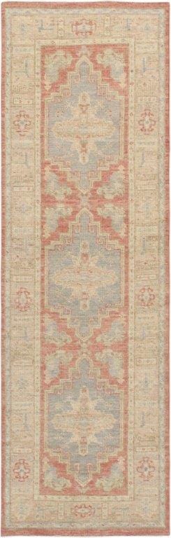 Oushak Collection Wool Runner- 2'10" X 9' 4"