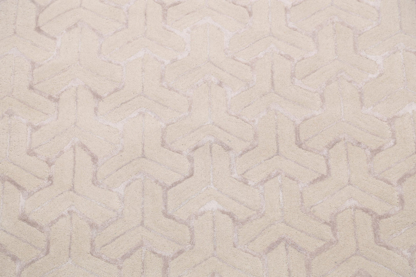 Modern Trellis Oriental Area Rug 5x8